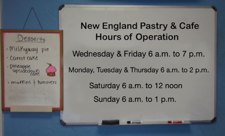 New England Pastry and Cafe